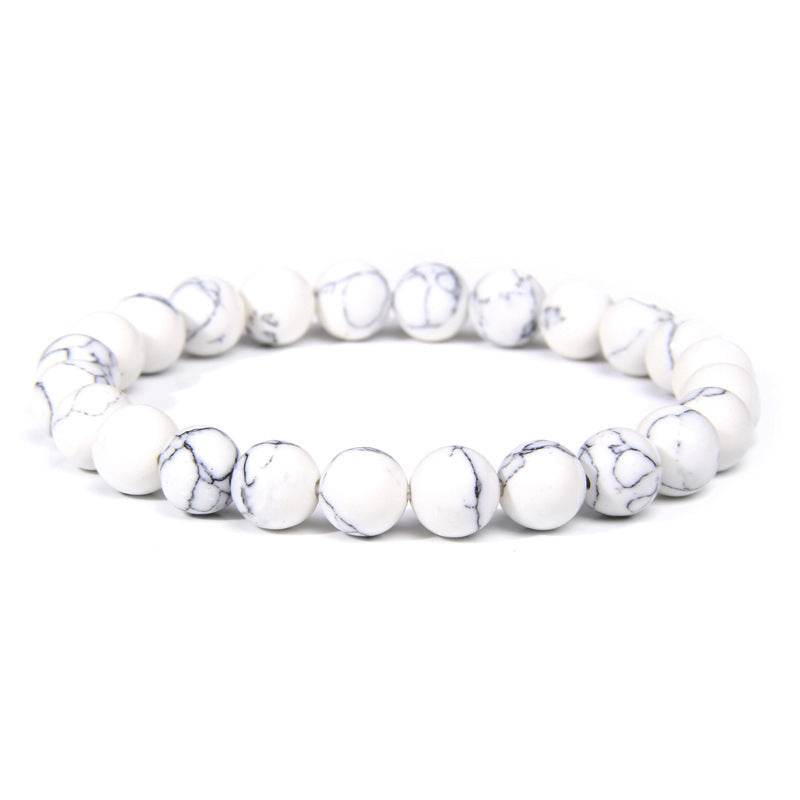 Natural Stone Beads Bracelet Men - Mubimart