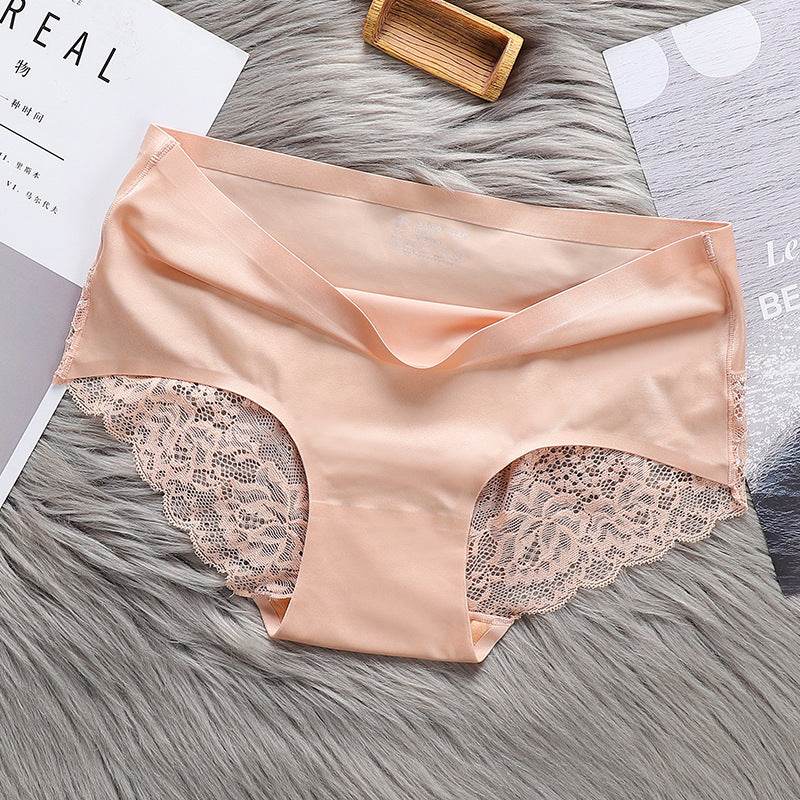 Lace Briefs Summer Air-Permeable Hip-Lifting Briefs Women - Mubimart