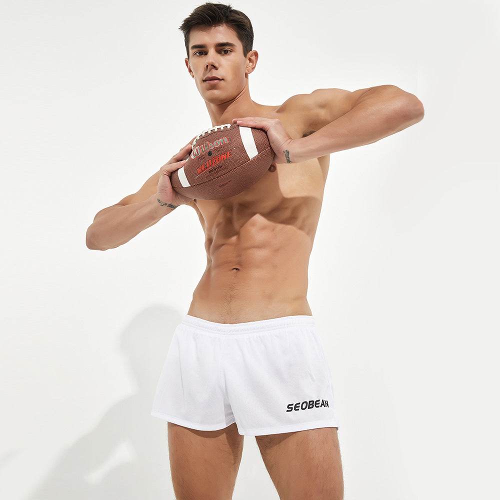 Men's Fashion Breathable Double Layer Workout Shorts - Mubimart