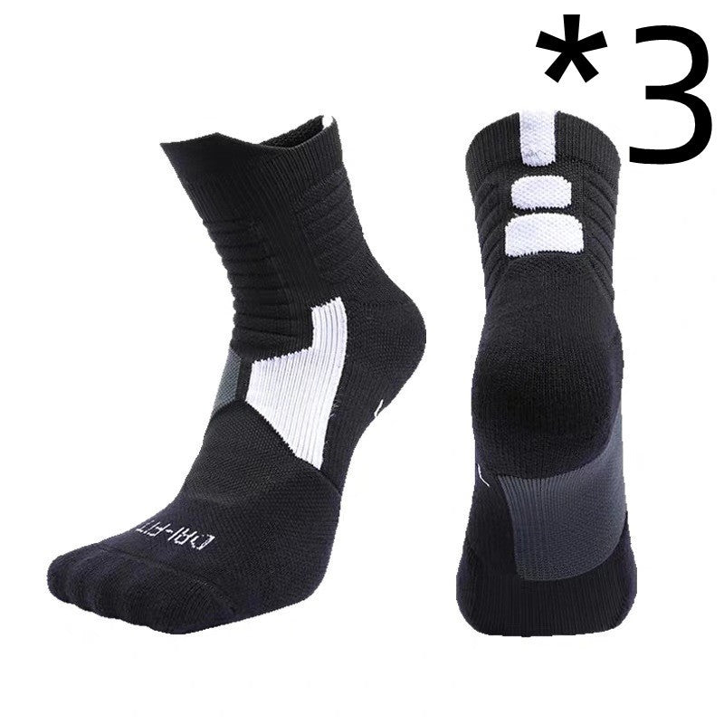 Sports Socks, Sweat-Absorbent, Elite Basketball Socks - Mubimart -  