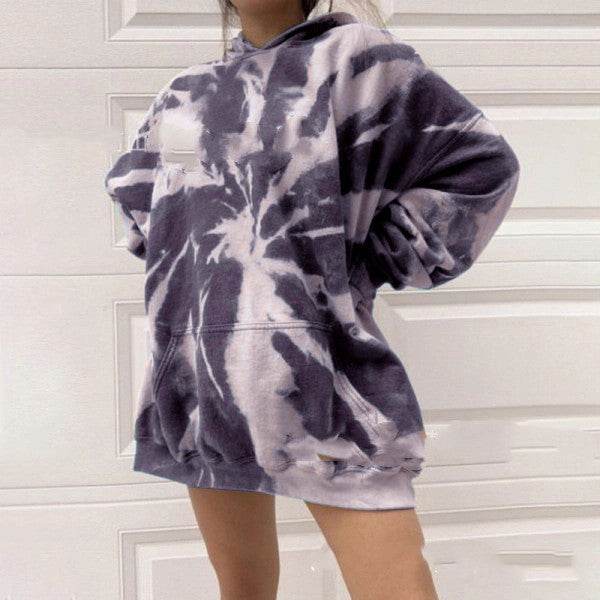 Loose plus size women's sweater - Mubimart