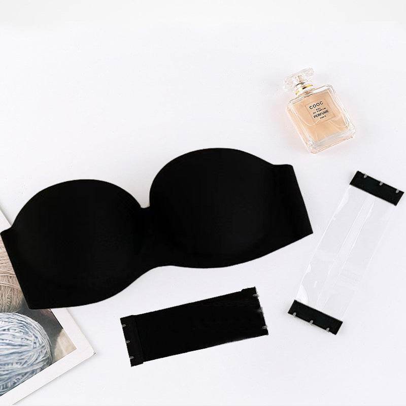 Non-slip Strapless Invisible Bra Wedding Dress Beauty Back Chest Paste Comfort Underwear - Mubimart