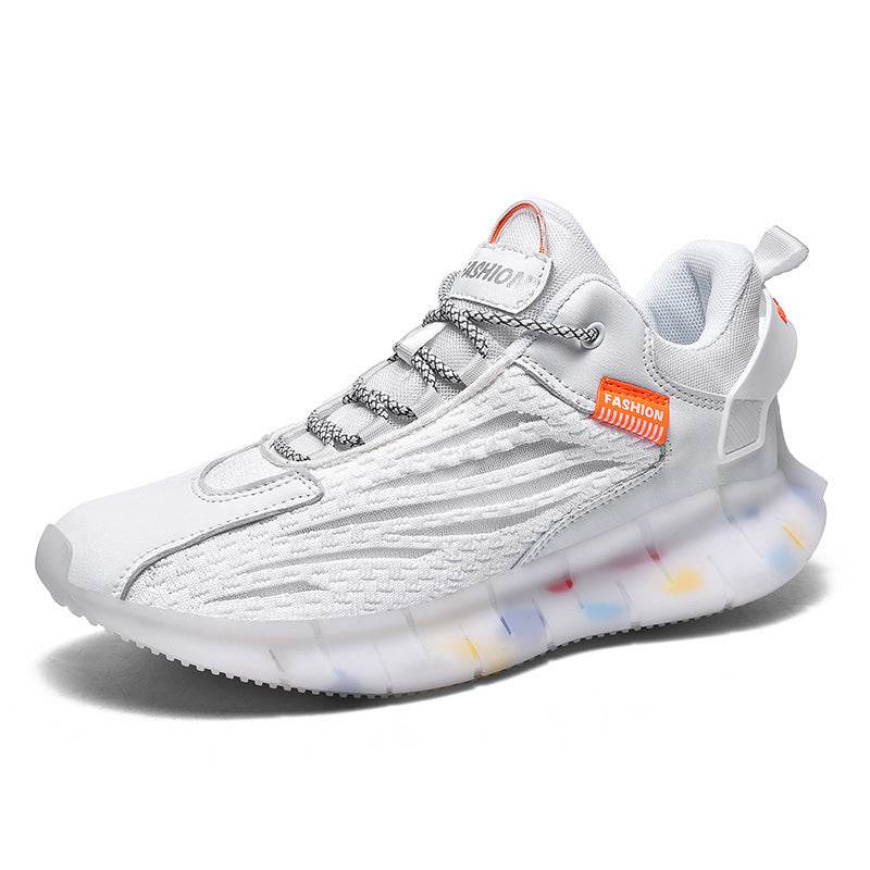 Breathable Sports Shoes Net Shoes Popcorn Trendy Shoes Casual Running Shoes - Mubimart