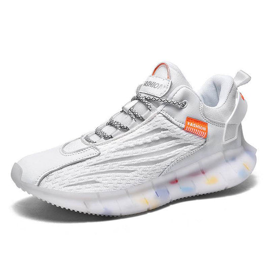 Breathable Sports Shoes Net Shoes Popcorn Trendy Shoes Casual Running Shoes - Mubimart