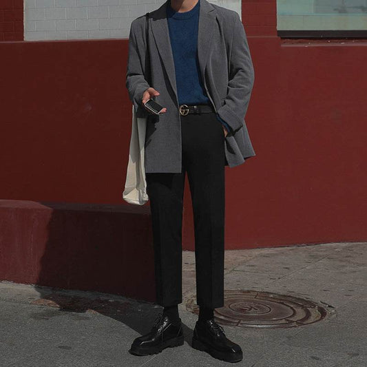 Slim-fitting Suit Leisure Suit Pant - Mubimart