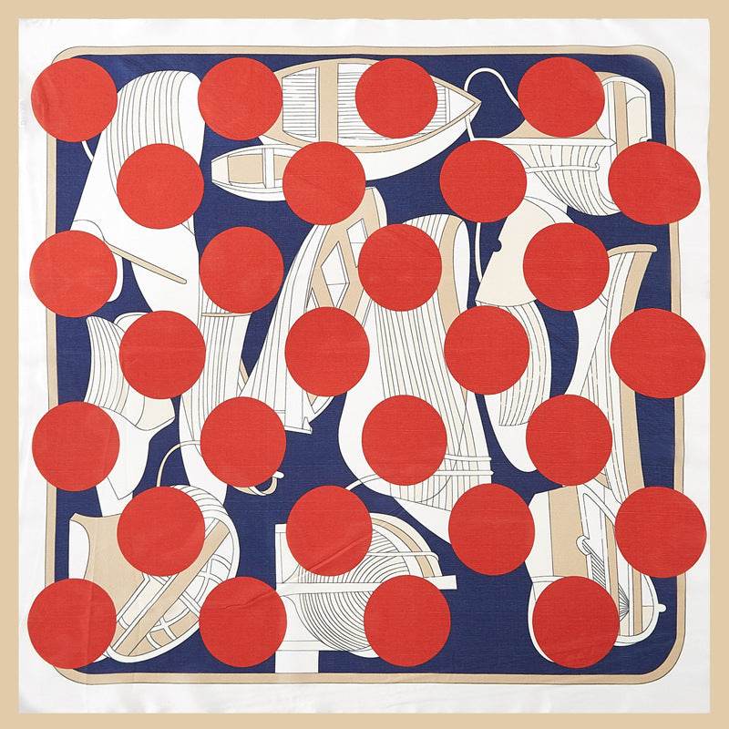 New Simulated Silk Satin Printed Scarves - Mubimart