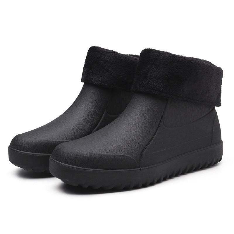 Men's Non-slip Waterproof Fashion Rain Boots - Mubimart