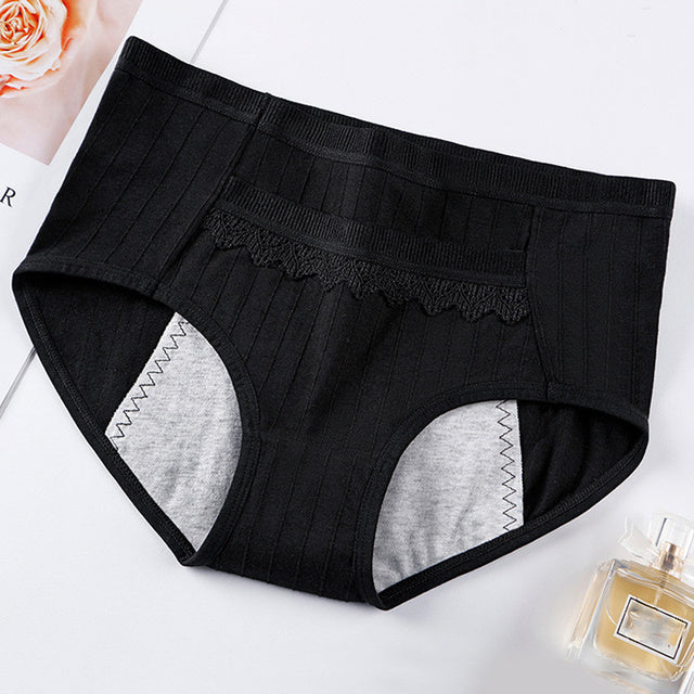 Panties For Menstruation Cotton Menstrual Panties Plus Size - Mubimart -  