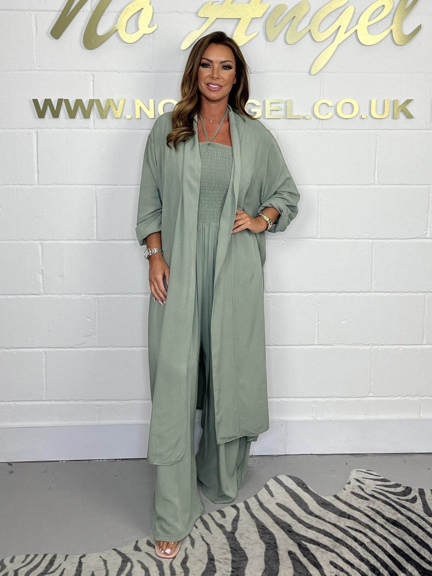 Women's Plus Size Wide Legs Jumpsuit - Mubimart