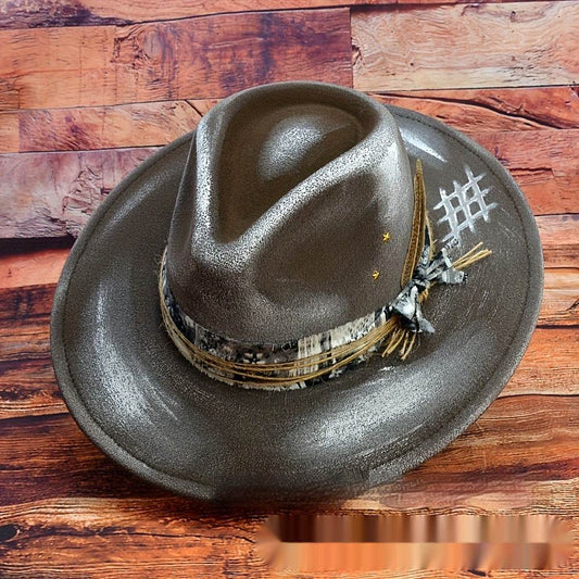 Fashion Retro Original Design Fedora Hat European And American Fur Felt Hat - Mubimart