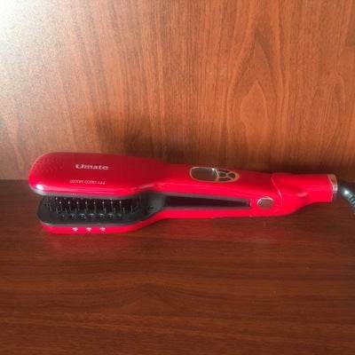 Steam Spray Hair Straightener Splint Comb Spray Hair Straightener - Mubimart