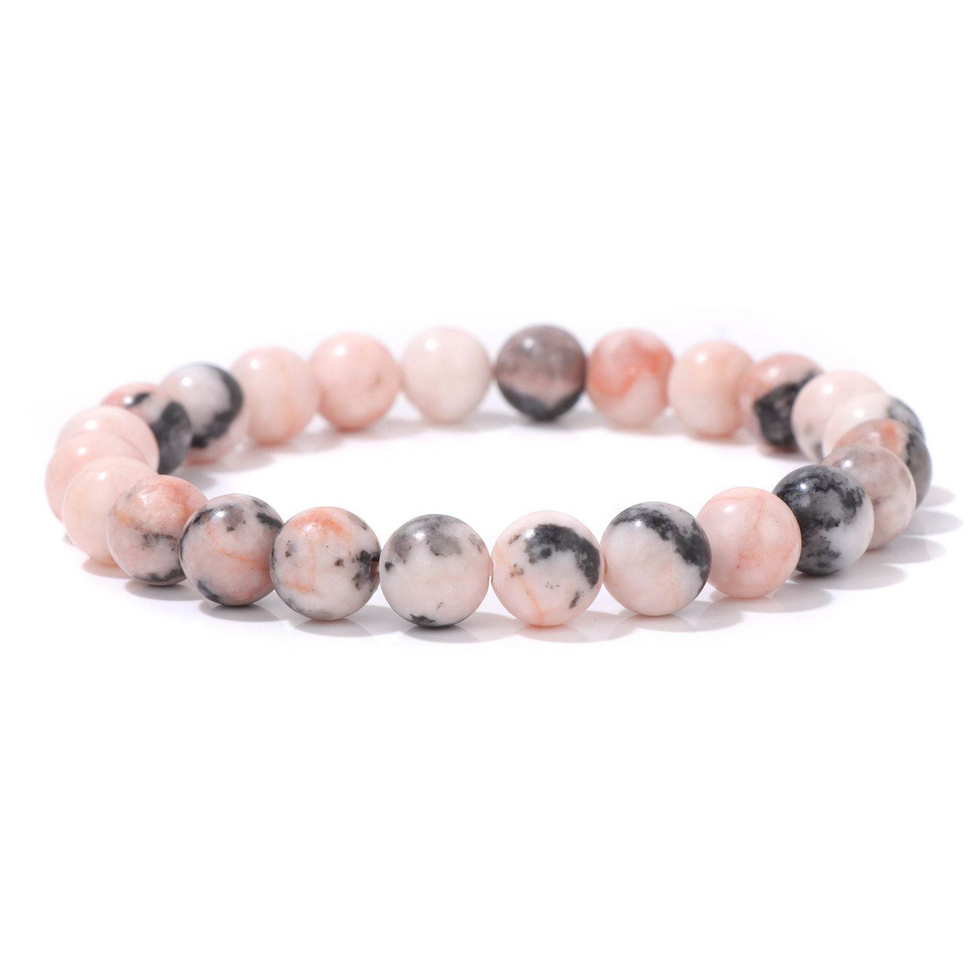 Natural Stone Beads Bracelet Men - Mubimart