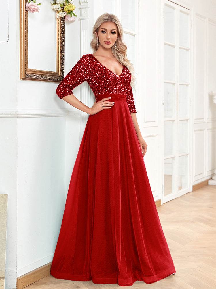 Fashion Elegant Prom Evening Dress - Mubimart