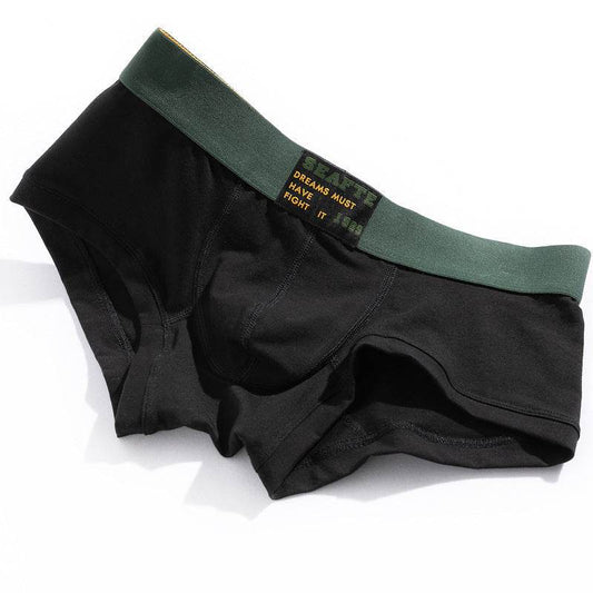 Men's Underwear Boxers Low Waist Sports - Mubimart
