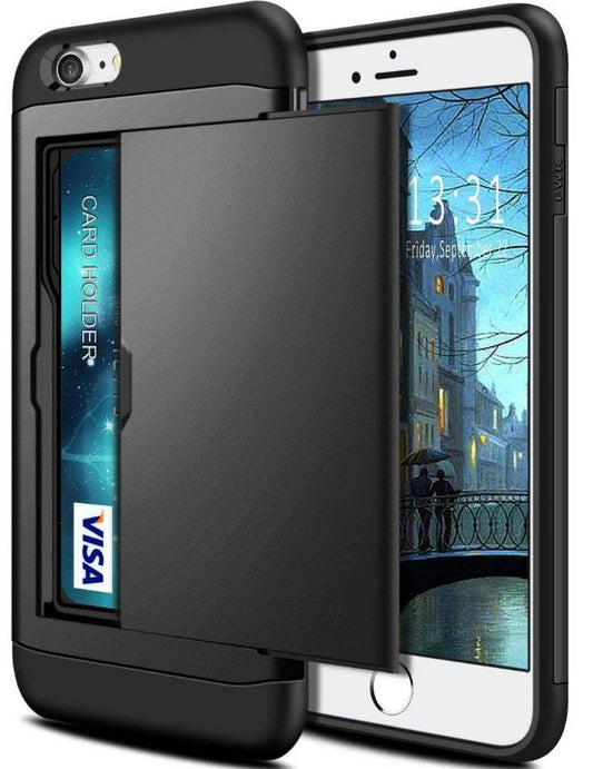 Card Shockproof Hybrid Wallet - Mubimart