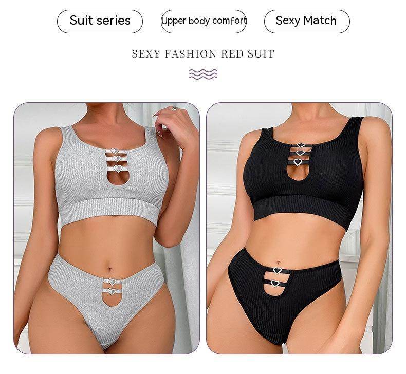 Underwear Push-up Bra Sexy Lingerie Set - Mubimart