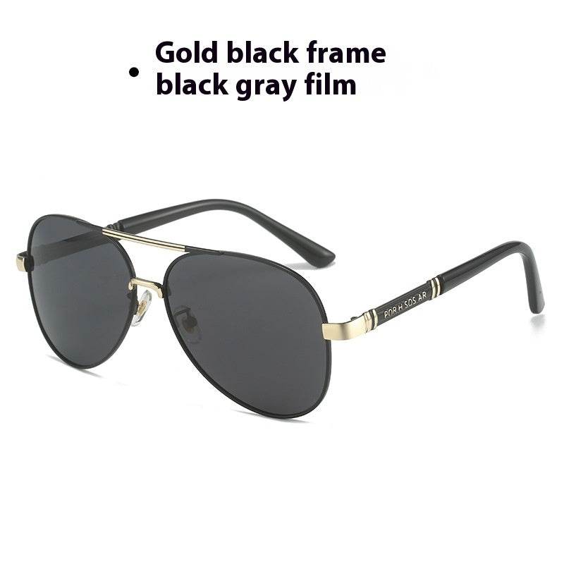 Polarized Sunglasses Photosensitive Color Changing Men's Sunglasses - Mubimart