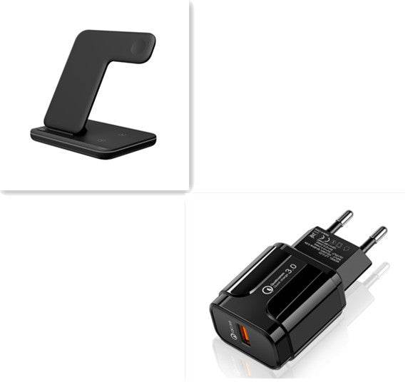 Compatible With Three-in-one Bracket Wireless Charger Mobile Phone Wireless Charger - Mubimart