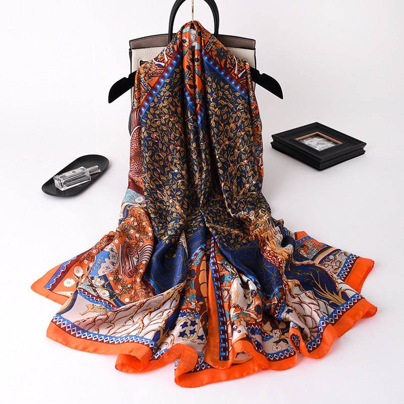 New Korean Style Air Conditioning Shawl Female Shawl Shawl Beach Towel - Mubimart