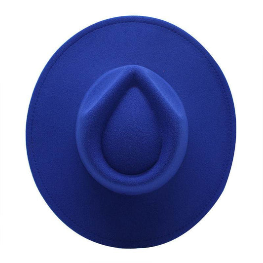 New Woolen Casual Fedora Hat - Mubimart