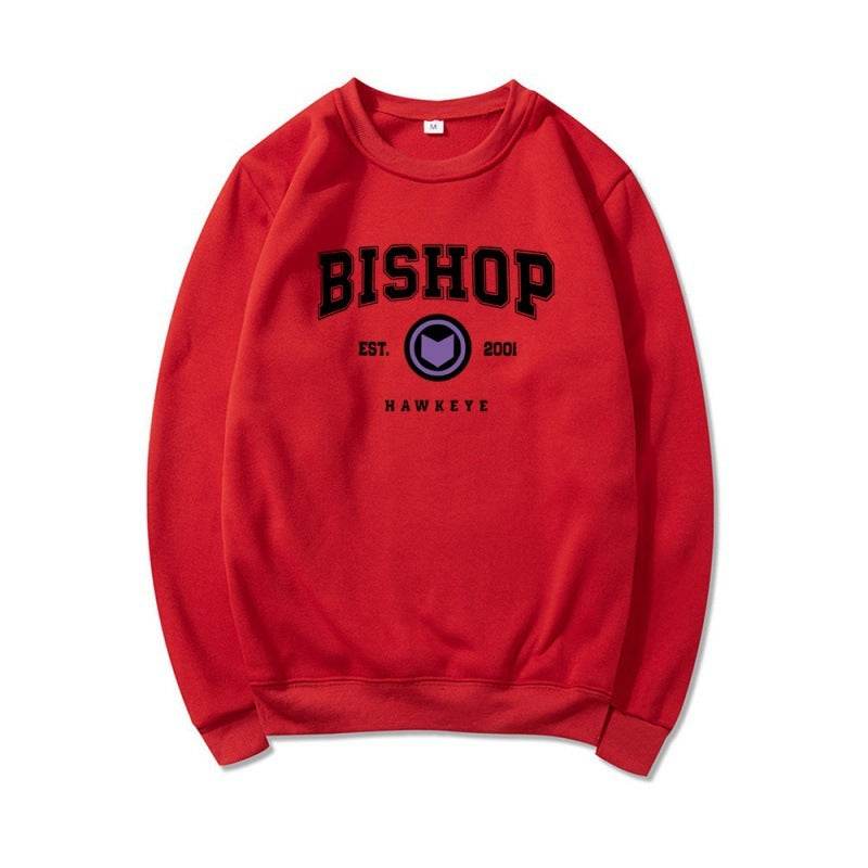 Bishop 2001 Sweatshirts Hawkeye Hoodie - Mubimart