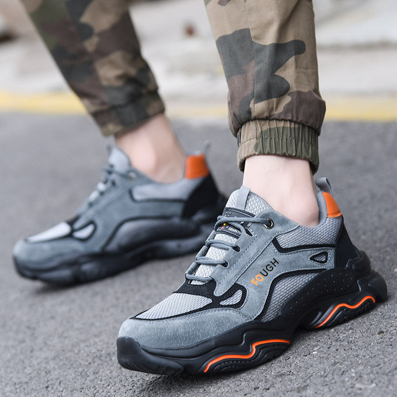 Men's Steel Toe Breathable Comfortable Safety Shoes