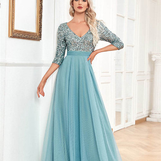 Fashion Elegant Prom Evening Dress - Mubimart