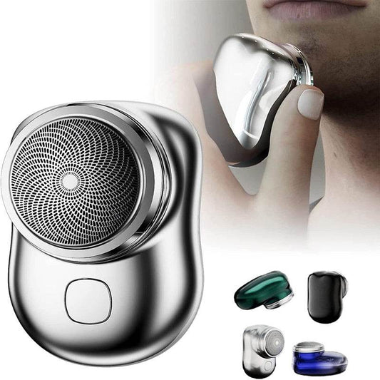 Mini Portable Face Cordless Shavers Rechargeable USB Electric Shaver Wet & Dry Painless Small Size Machine Shaving For Men - Mubimart