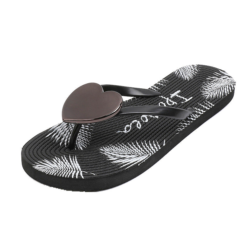 Love Flip Flops Damen Flip Flops Strandschuhe