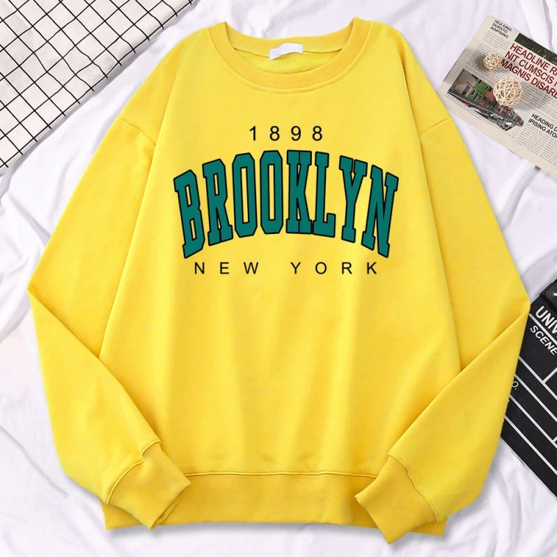 Autumn Kawaii Womens Sweatshirts 1898 Brooklyn - Mubimart -  