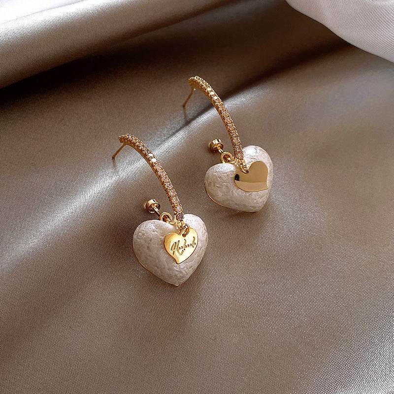 Earrings Temperament Net Red Stud Earrings Women - Mubimart