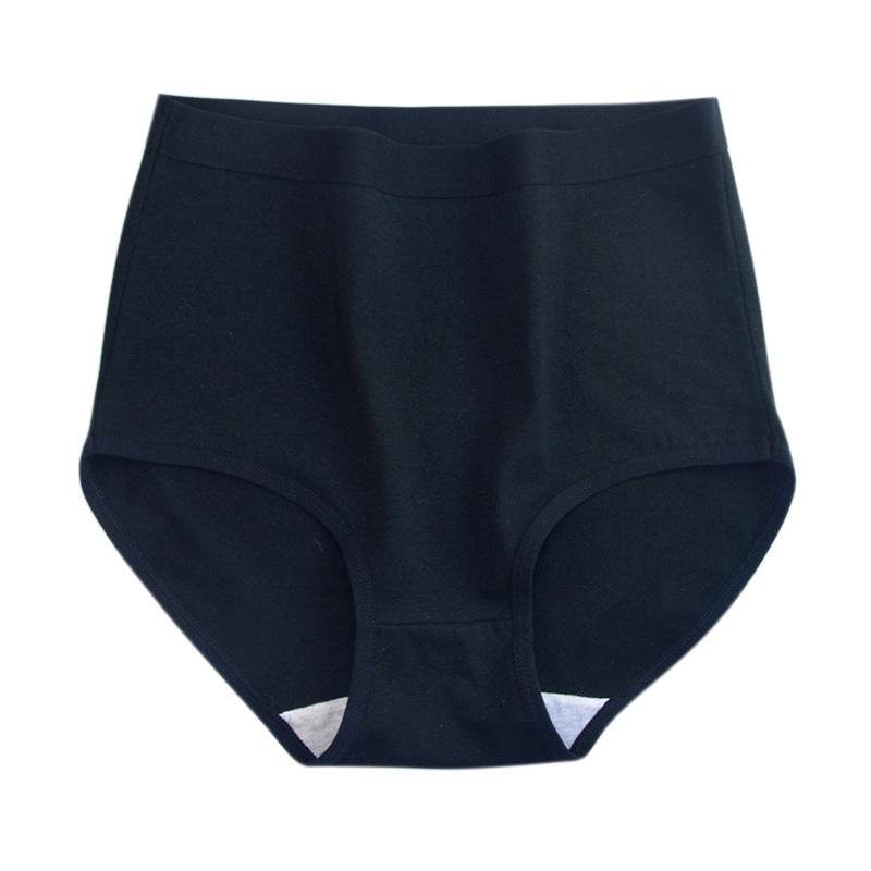 Japanese High-waist Belly Women Panties Ladies Plus Size Cotton - Mubimart