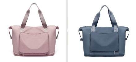 Foldable Large Capacity Women Gym Bags Shoulder Bag Women Training Travel Handle Handbag Yoga Sport Crossbody Tote Bag Women - Mubimart
