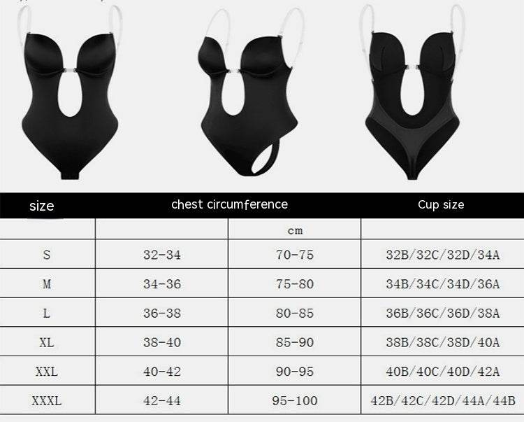 Shapewear one-piece halter underwear - Mubimart