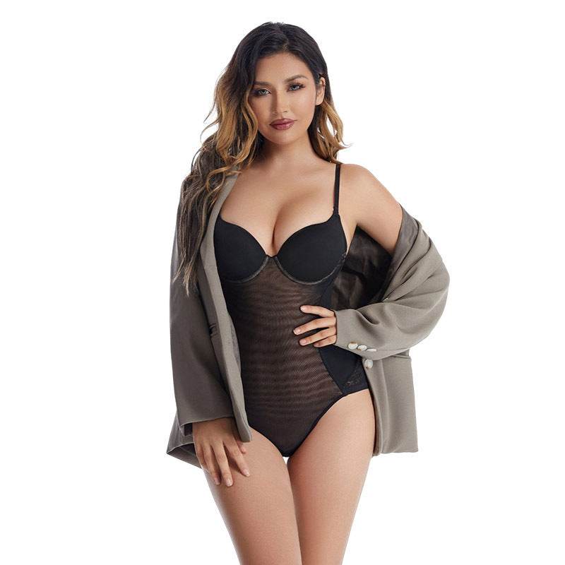 One Piece Underwired Bra Shapewear - Mubimart