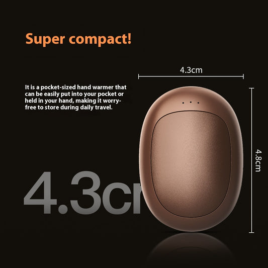 USB Rechargeable Mini Magnetic Split Hand Warmer