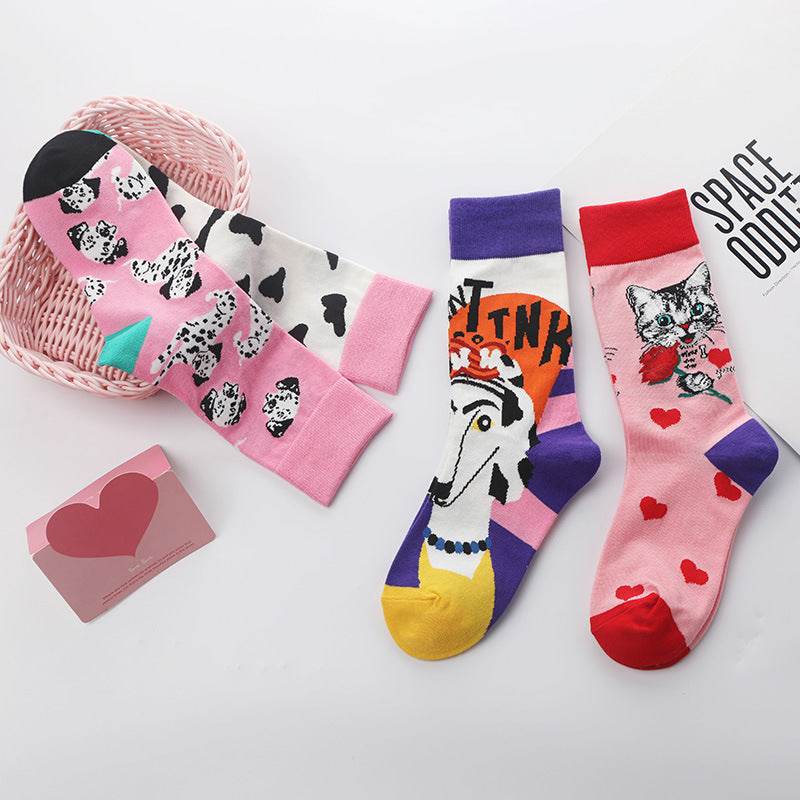 Versatile Student Leisure Warm Athletic Socks - Mubimart
