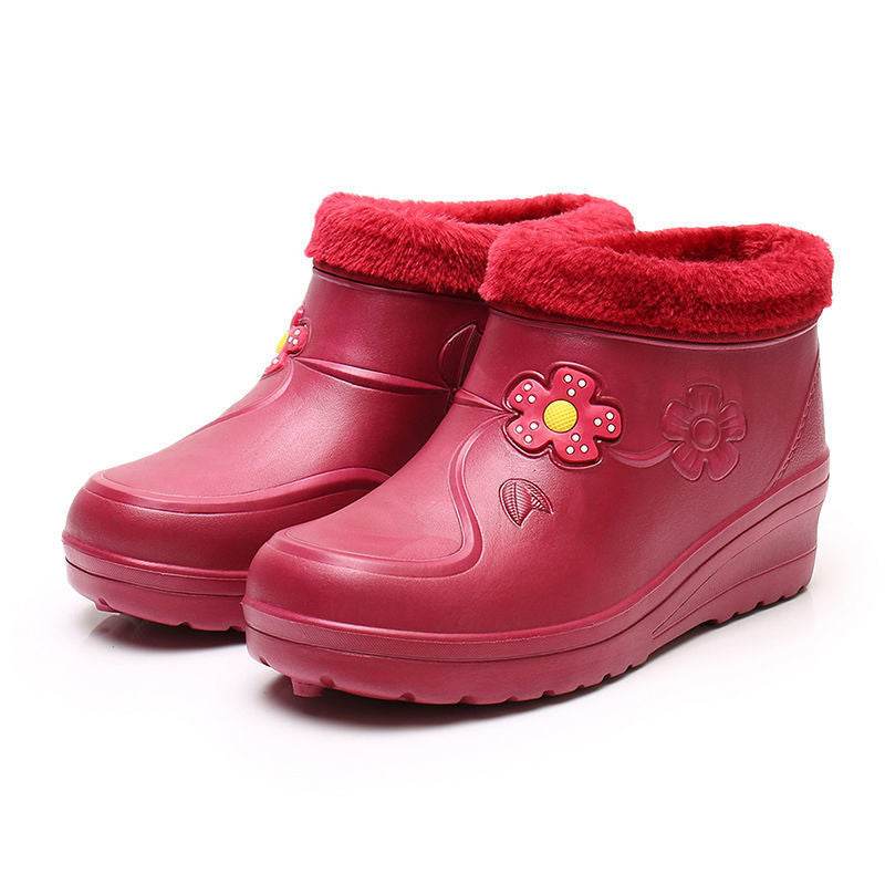Winter Fleece Warm Snow Boots For Men And Women Light - Mubimart