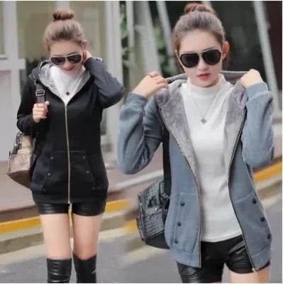Plus Fat Plus Size Cardigan Sweater Coat Women - Mubimart