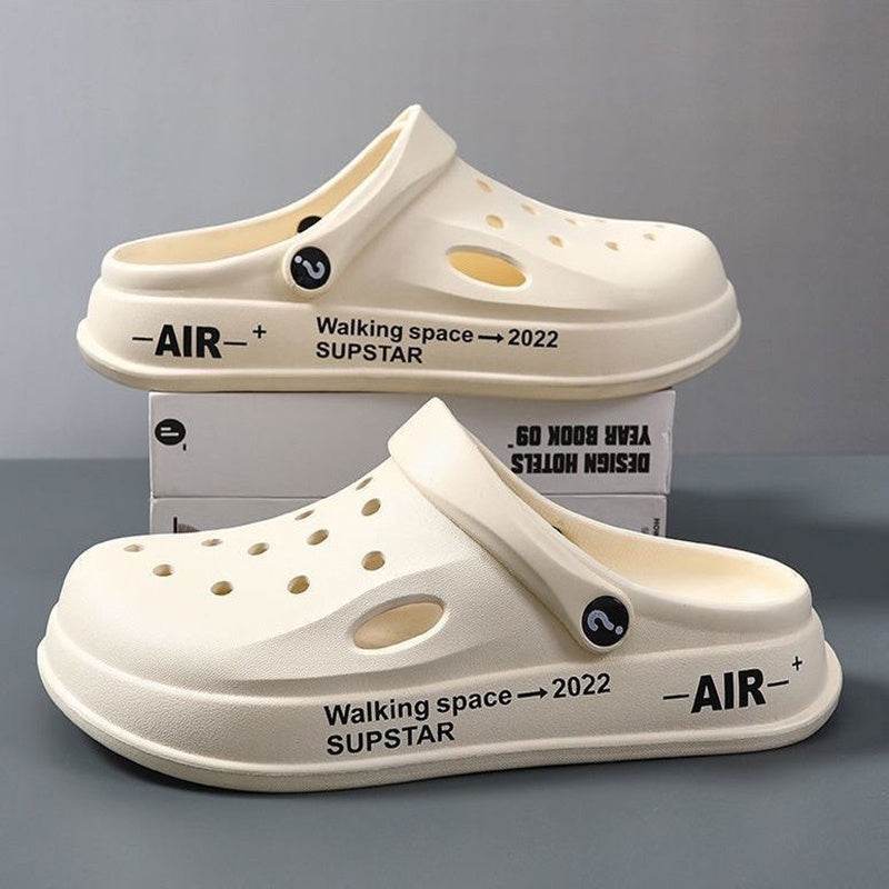 Astronaut Decor Slippers Summer Indoor Home Shoes Outdoor Garden Clogs Shoes - Mubimart