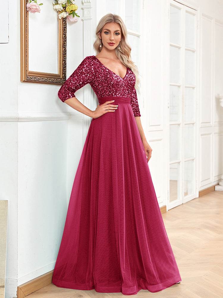 Fashion Elegant Prom Evening Dress - Mubimart