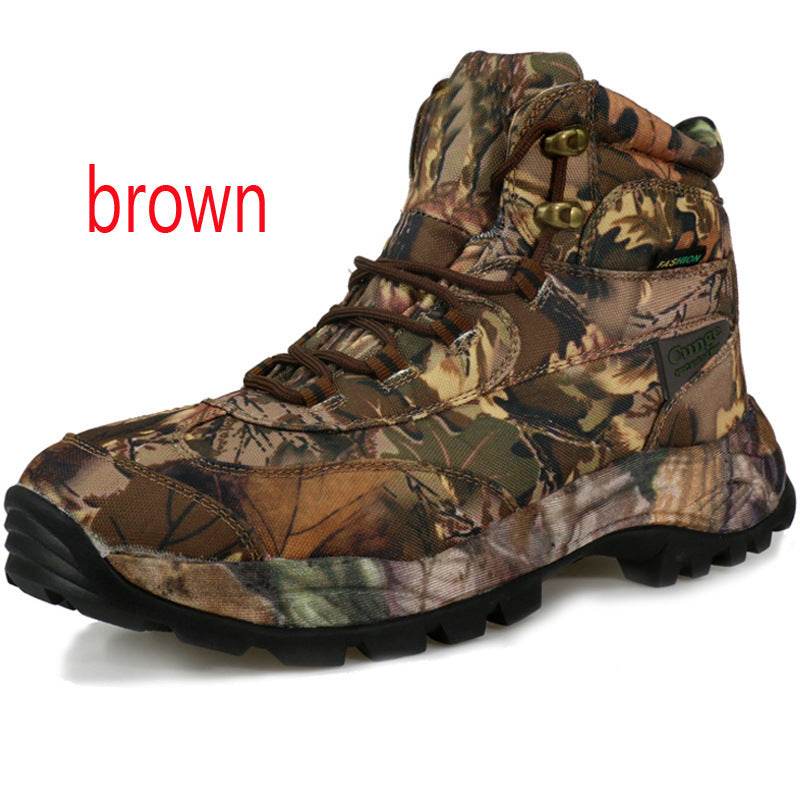 Outdoor Shoes Men's Off-road Shoes Hiking Boots - Mubimart