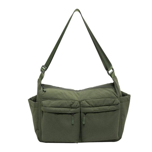 Large Capacity Cotton Jacket Casual Satchel - Mubimart