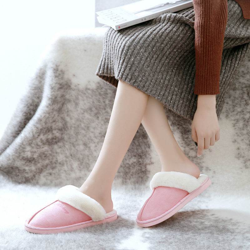 Fall Winter Waterproof Home Slippery Slippers - Mubimart