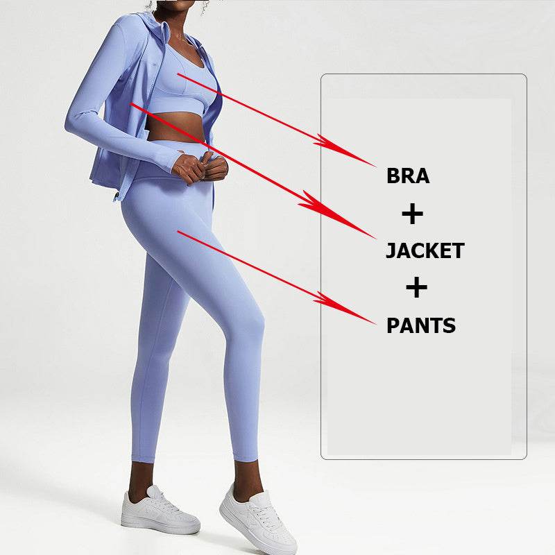 Large Yoga Suit Fitness Women - Mubimart