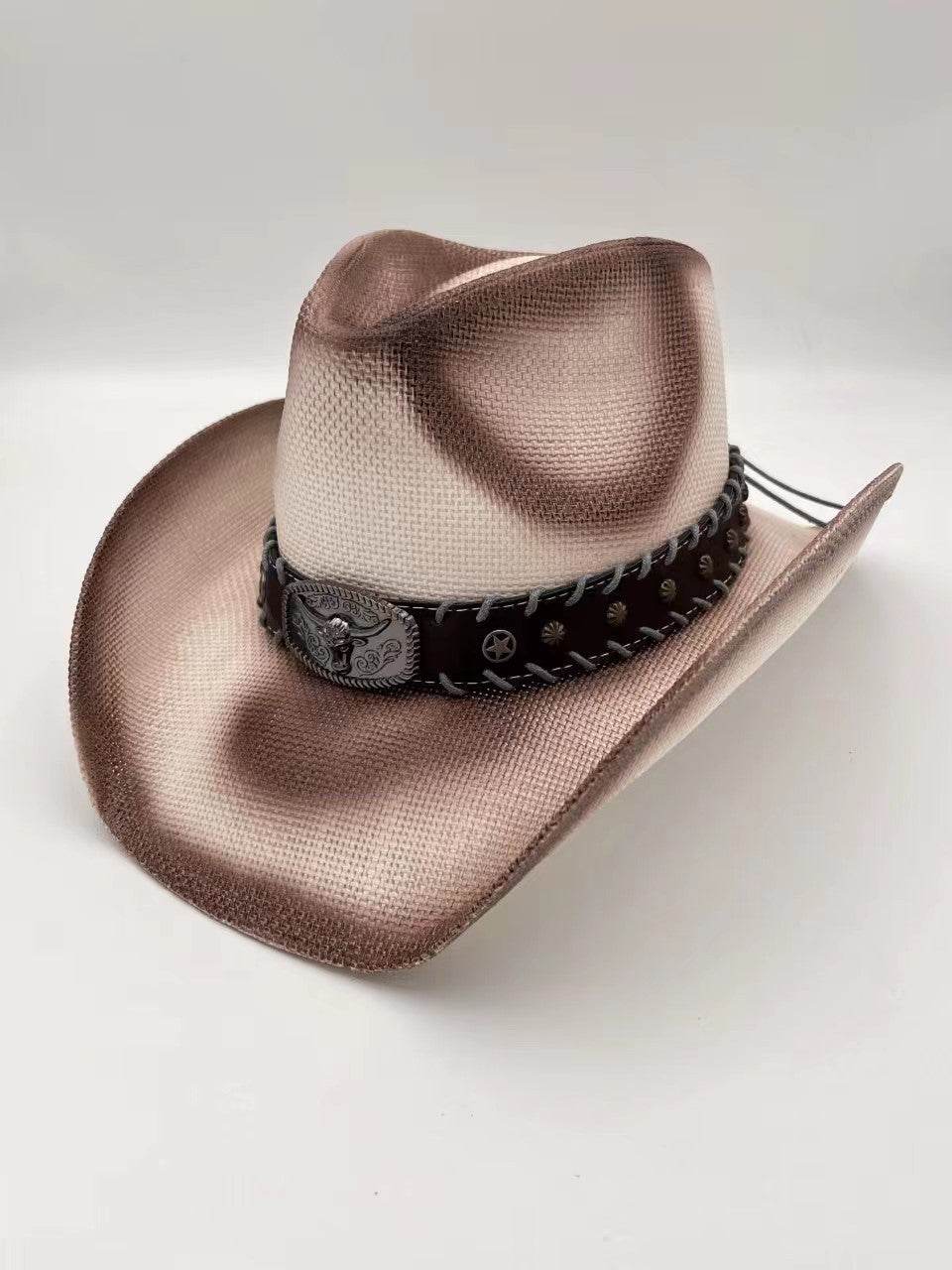 Summer Outdoor Ethnic Style Fedora Hat West - Mubimart