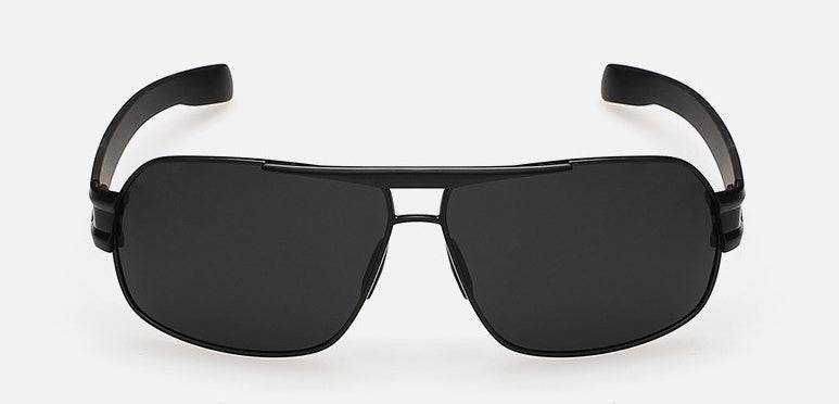 Polarized Sunglasses Men's Sunglasses Metal Square - Mubimart