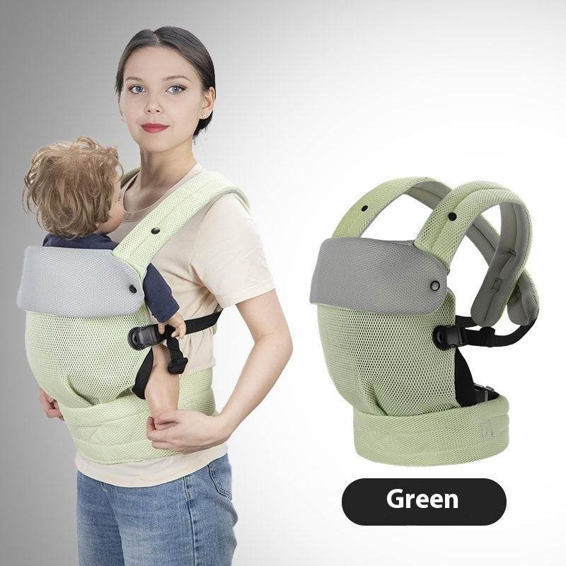 Baby Carrier Strap Baby Shoulder Front And Back Cotton - Mubimart