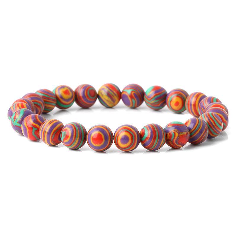 Natural Stone Beads Bracelet Men - Mubimart