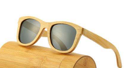 Bamboo Polarized Sunglasses - Mubimart
